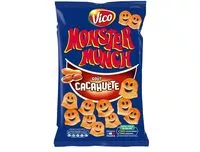Mängden socker i Monster Munch Goût Cacahuète