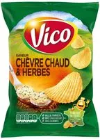 Mängden socker i Chips saveur chèvre chaud & Herbes 120g