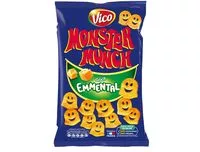 Mängden socker i Monster Munch - goût emmental