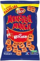 Mängden socker i Monster Munch - goût ketchup