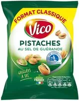 Mängden socker i Pistaches grillées à sec - Sel de Guérande
