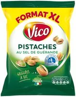 Mängden socker i Pistaches au sel de Guérande