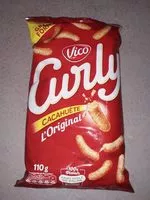 Mängden socker i Curly