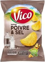 Mängden socker i Chips Poivre & Sel