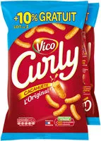 Mängden socker i l'Original Curly Cacahuète