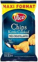 Mängden socker i Chip Kettle Cooked 120g Sel de Mer