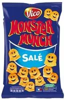 Mängden socker i Monster Munch Salé 80G