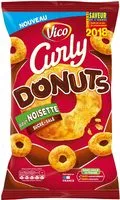 Mängden socker i Curly Donuts Noisette 100 g