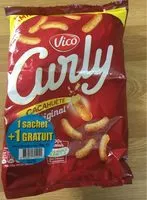 Mängden socker i Curly