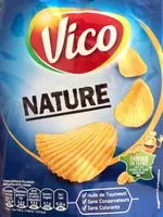 Mängden socker i Chips Vico Nature