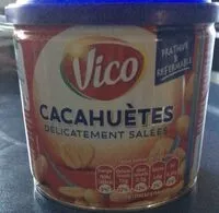 Mängden socker i Cacahuètes délicatement salées
