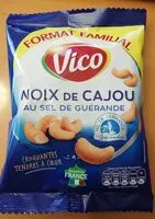 Mängden socker i Noix de cajou