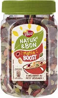 Mängden socker i Natur & Bon matin boost