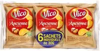 Mängden socker i Chips à l'ancienne au sel fin 30g