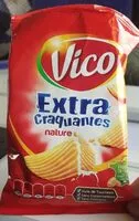 Mängden socker i Chips Extra Craquante Nature
