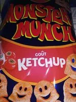 Mängden socker i Monster munch ketchup