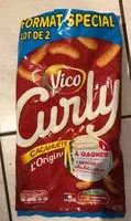 Mängden socker i Curly