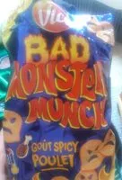 Mängden socker i Bad Monster Munch spicy poulet