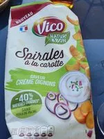 Mängden socker i Spirales à la carotte