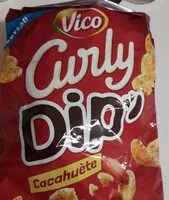 Mängden socker i Curry Dip' cacahouète
