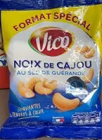 Mängden socker i Noix de Cajou au sel de guérande