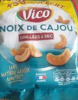 Mängden socker i Noix de cajou