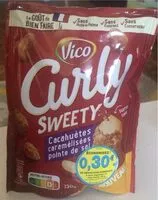 Mängden socker i Curly sweety