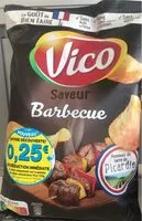 Mängden socker i Chips Classique Barbecue 125g