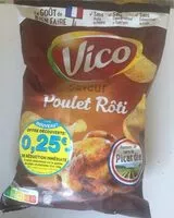 Mängden socker i Chips saveur poulet rôti
