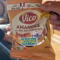 Mängden socker i Amandes au sel de Guerande