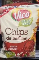 Mängden socker i Chips de lentilles