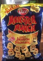 Mängden socker i Monster munch