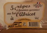 Mängden socker i Galettes Bertel