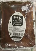 Mängden socker i Far Breton Pruneaux