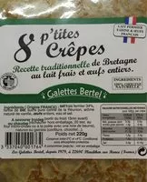 Mängden socker i 8 p’tites Crêpes