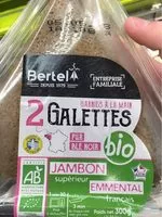 Mängden socker i Galettes jambon emmental