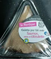 Mängden socker i La Nordique - Galette Pur Blé Noir, Saumon, Crème et Ciboulette
