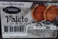 Mängden socker i Palets de Bretagne