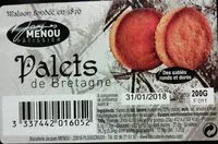 Mängden socker i Palets de Bretagne