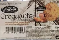 Mängden socker i Croquants de Bretagne