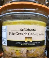 Mängden socker i Foie gras de canard