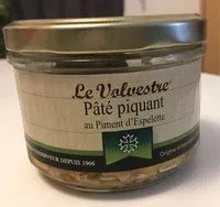 Mängden socker i Pâté piquant au piment d'espelette