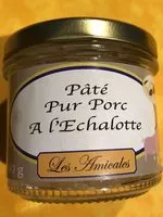 Mängden socker i Pâte pur porc à l'echalotte