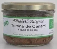 Mängden socker i Terrine de canard, figues et épices, Bio