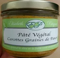 Mängden socker i Pâté végétal carottes graines de pavot