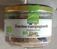Mängden socker i Terrine campagnarde végétarienne Bio