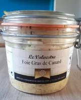 Mängden socker i Foie gras de canard