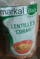 Mängden socker i Lentille 'corail'