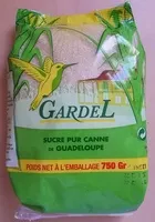 Mängden socker i Sucre pur canne de Guadeloupe