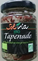 Mängden socker i Tapenade à l'huile d'olive vierge extra